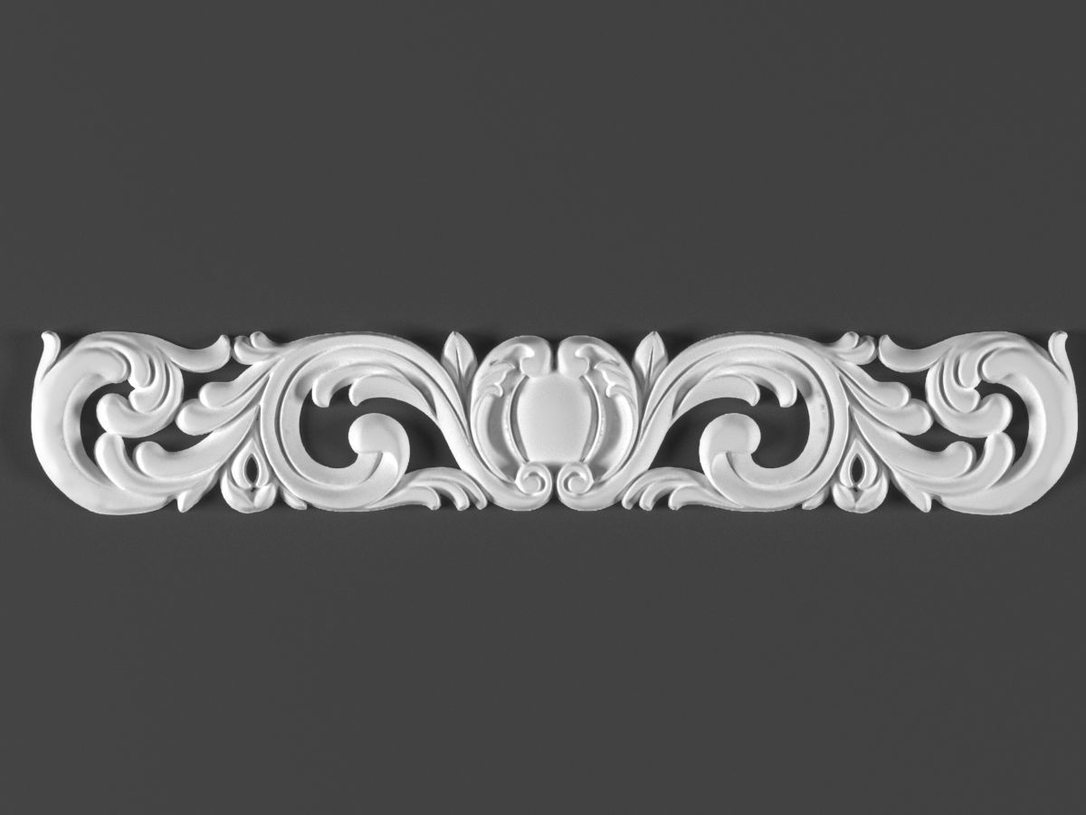 8 ornamental classic decoration kitbash 3d model vol 10 3D model_1