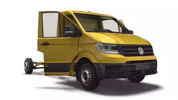 VW Crafter Flat frame chassis HQ Interior 2023