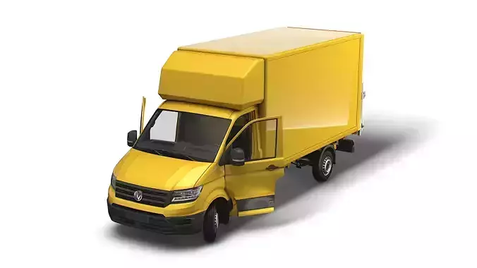 VW Crafter Luton Tail Lift HQ Interior 2023