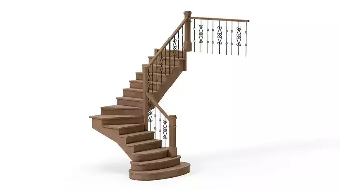 Stairs 3D model