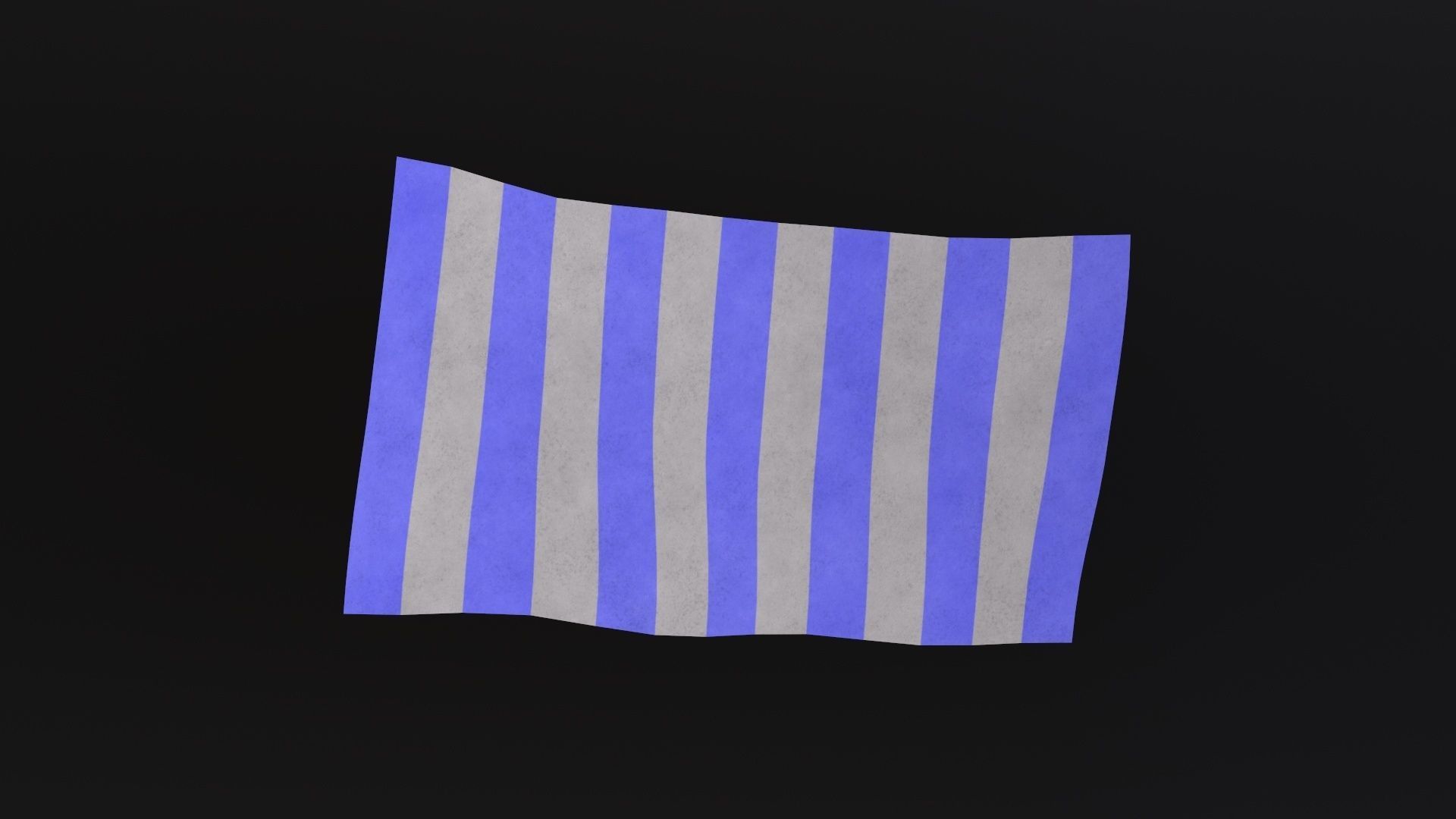 Beach towel 3D Model Low-poly 3D model_5
