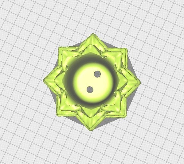 vase model gymno cactus 3D print model_1