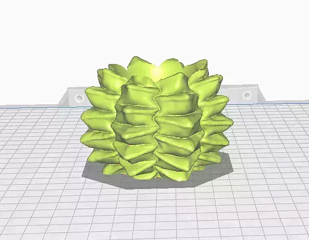 vase model gymno cactus 3D print model