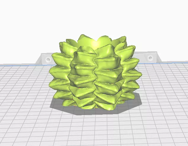 vase model gymno cactus 3D print model_0