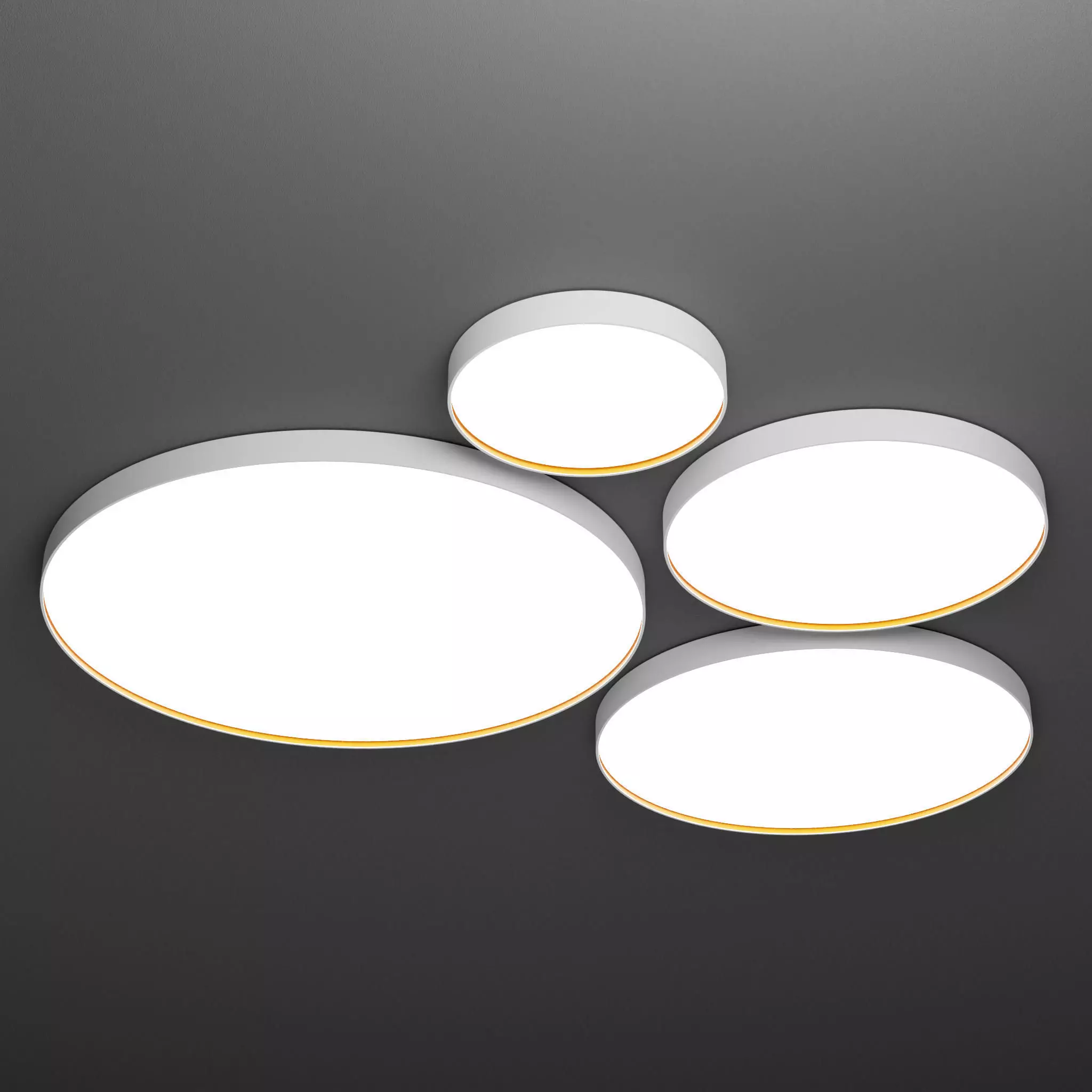 Multishape Circle Extruded-C 3D model