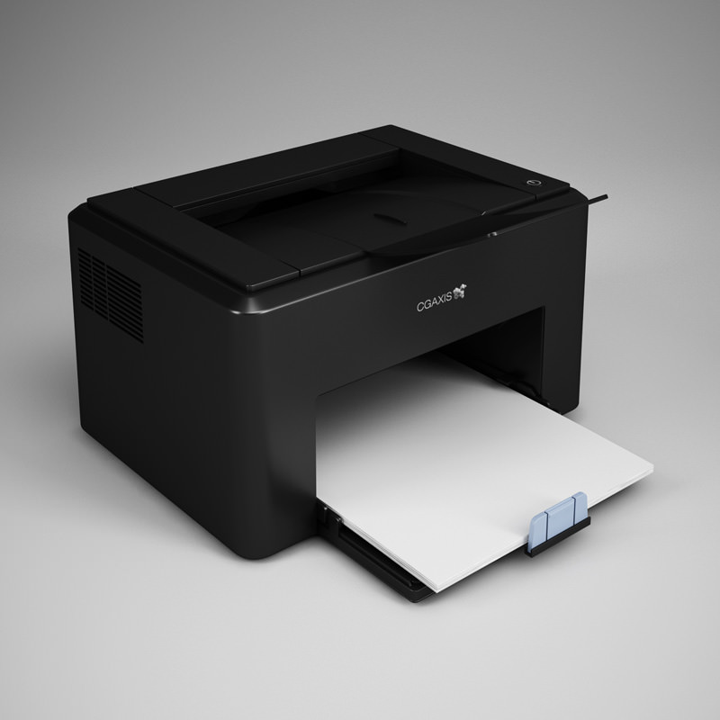 Laser Printer 16 3D model_1