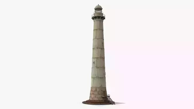 Lighthouse Low-poly 3D model
