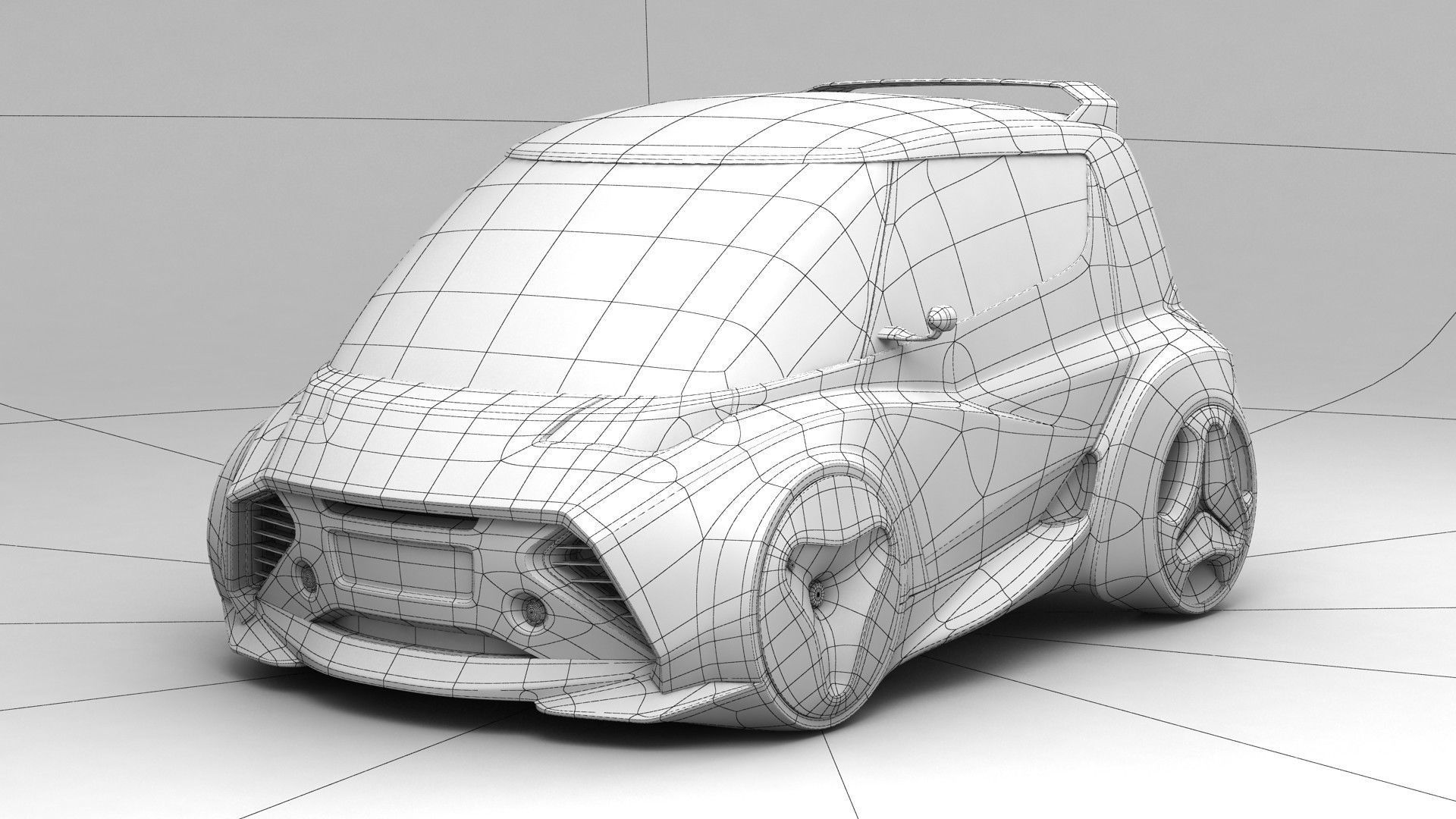 Kancil EV-4 Facelift 3D model_10