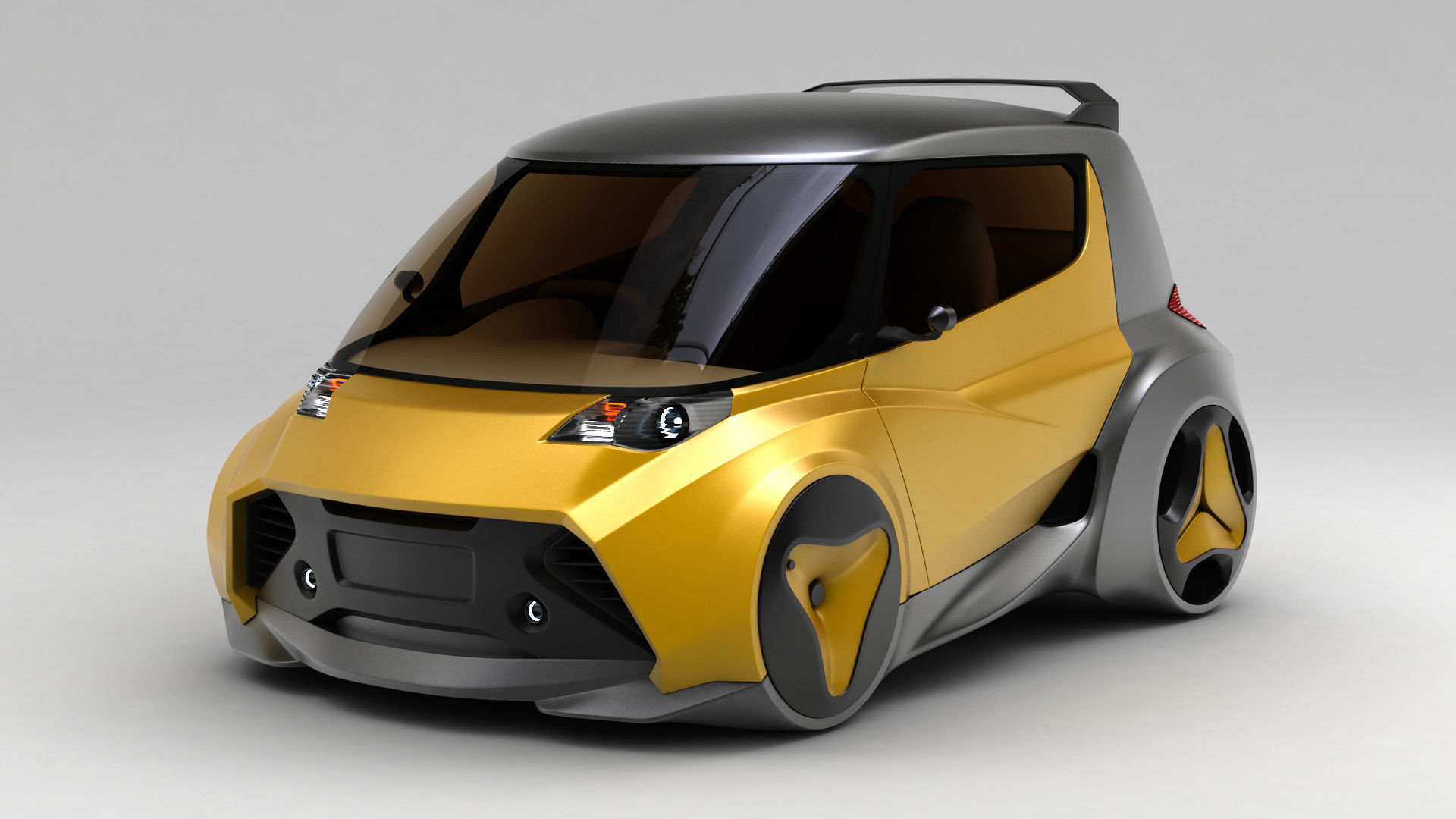 Kancil EV-4 Facelift 3D model_1