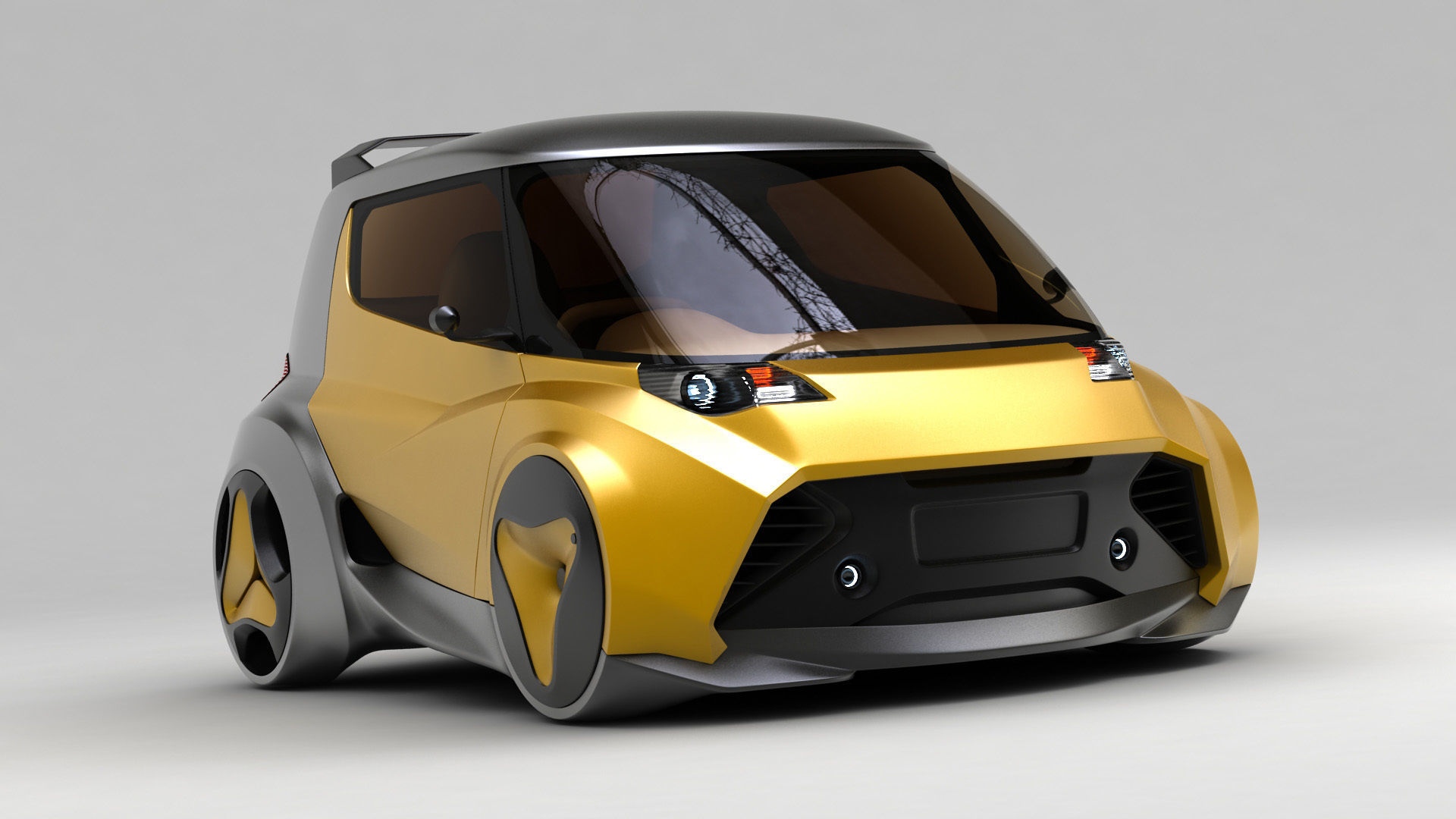 Kancil EV-4 Facelift 3D model_3