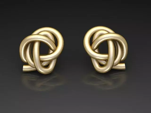 Knot Ring 2 3D print model_0