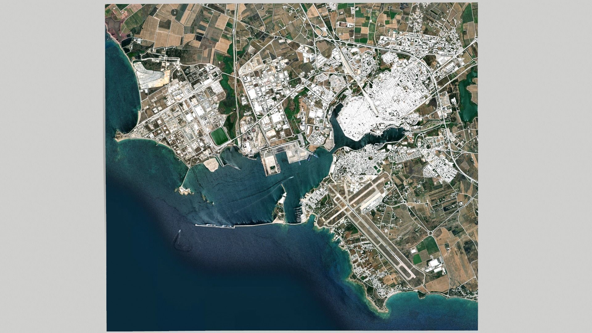 Cityscape Brindisi Italy 3D model_10