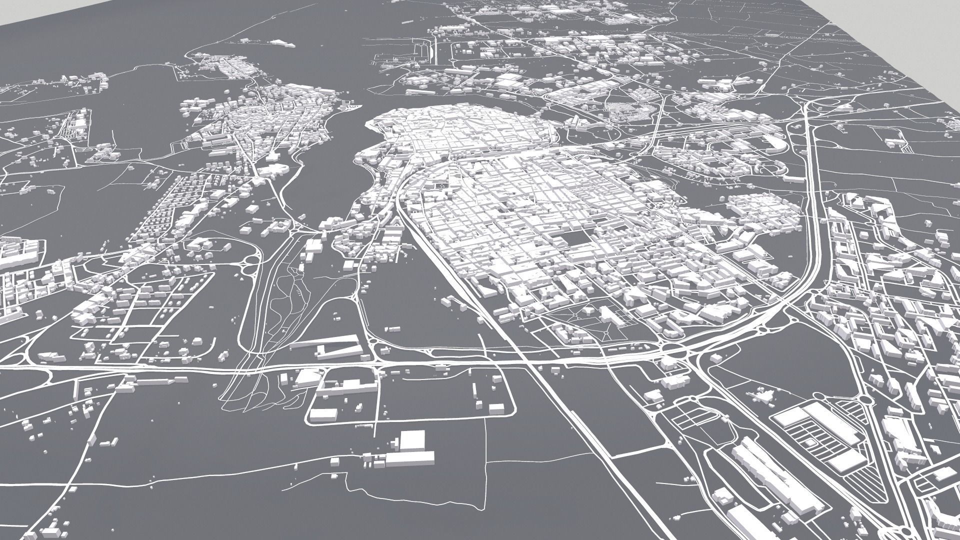 Cityscape Brindisi Italy 3D model_5