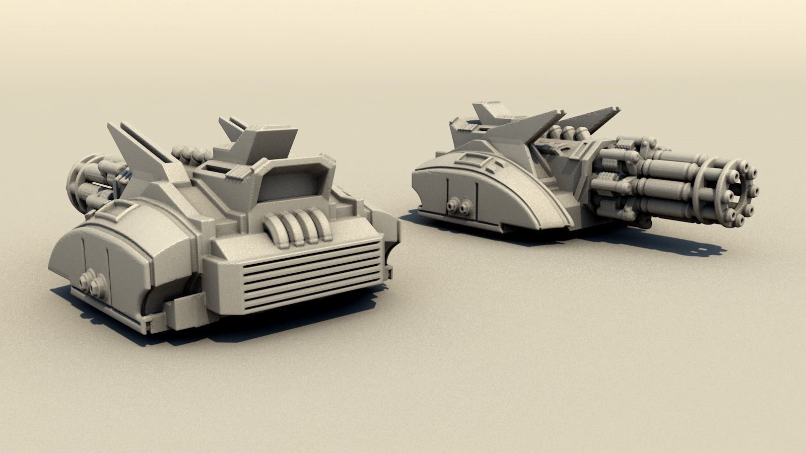 Legendary tank 3D print model_15