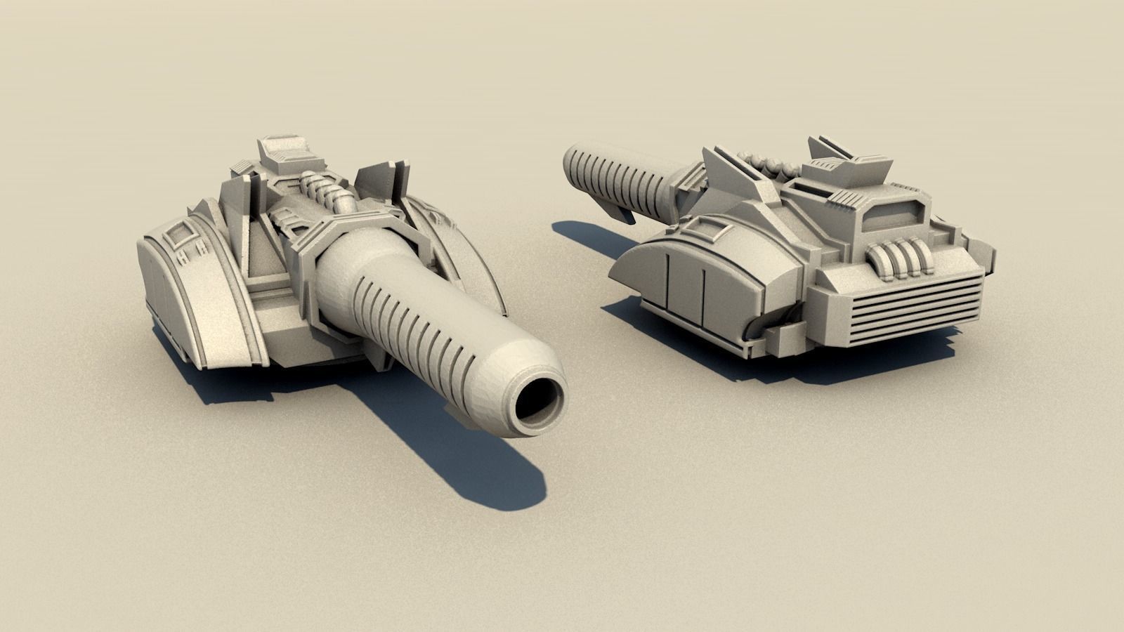 Legendary tank 3D print model_13
