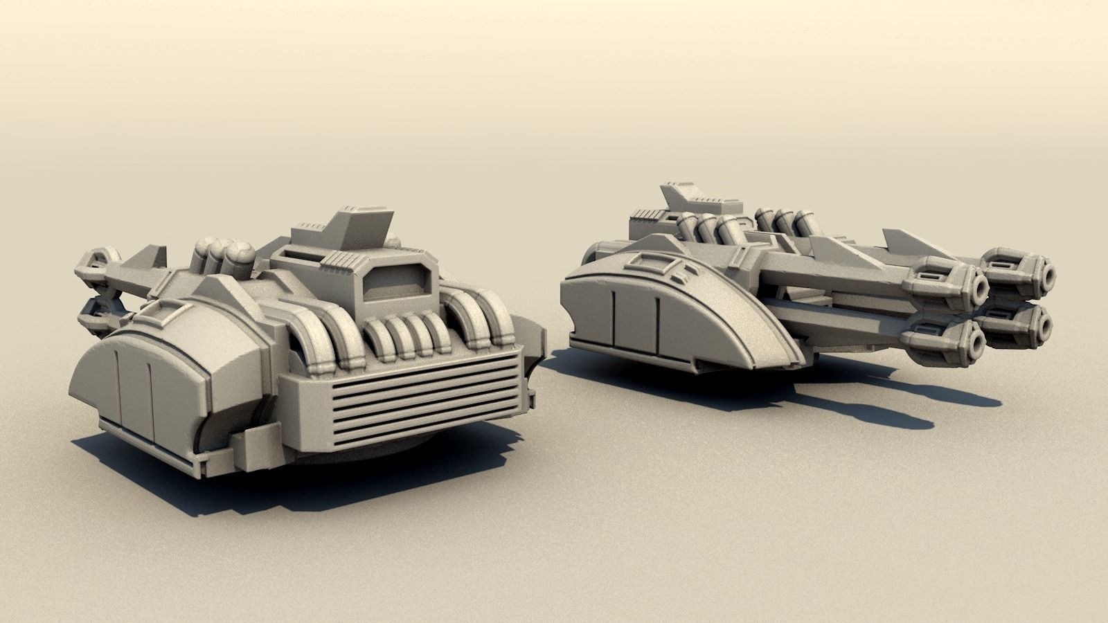 Legendary tank 3D print model_16