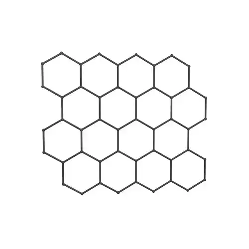 Graphene v2 001 Low-poly 3D model