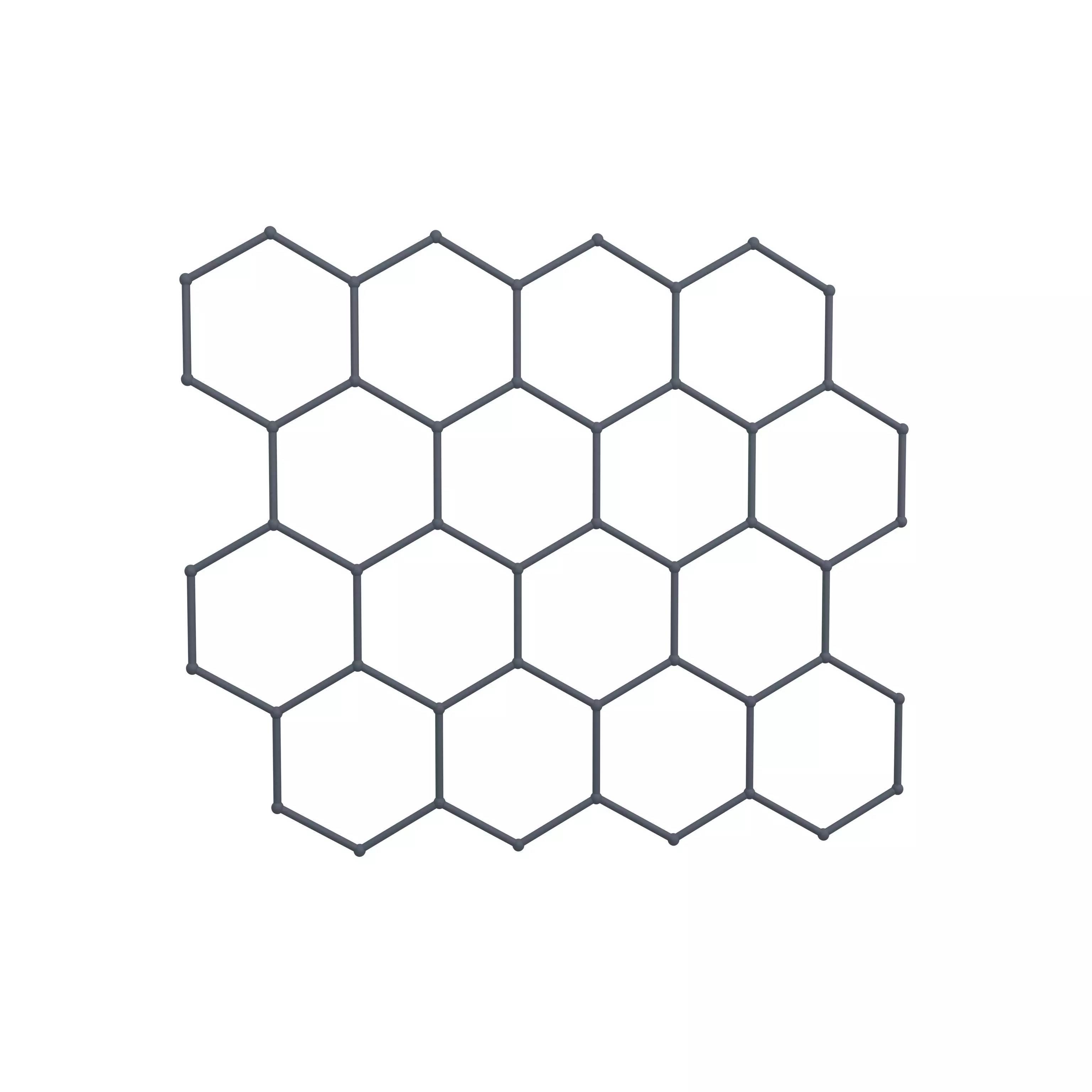 Graphene v2 002 Low-poly 3D model_0