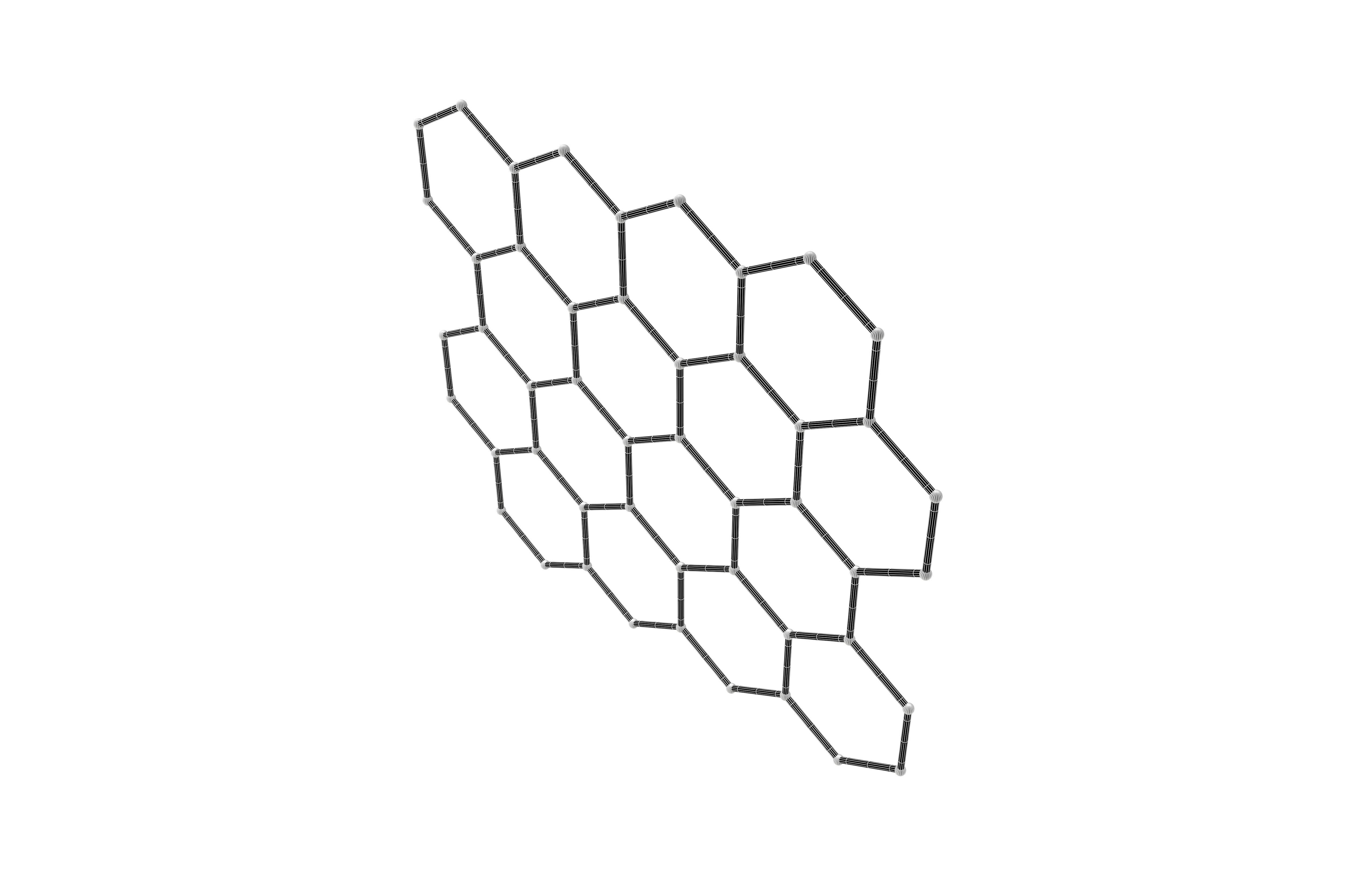 Graphene v2 002 Low-poly 3D model_6