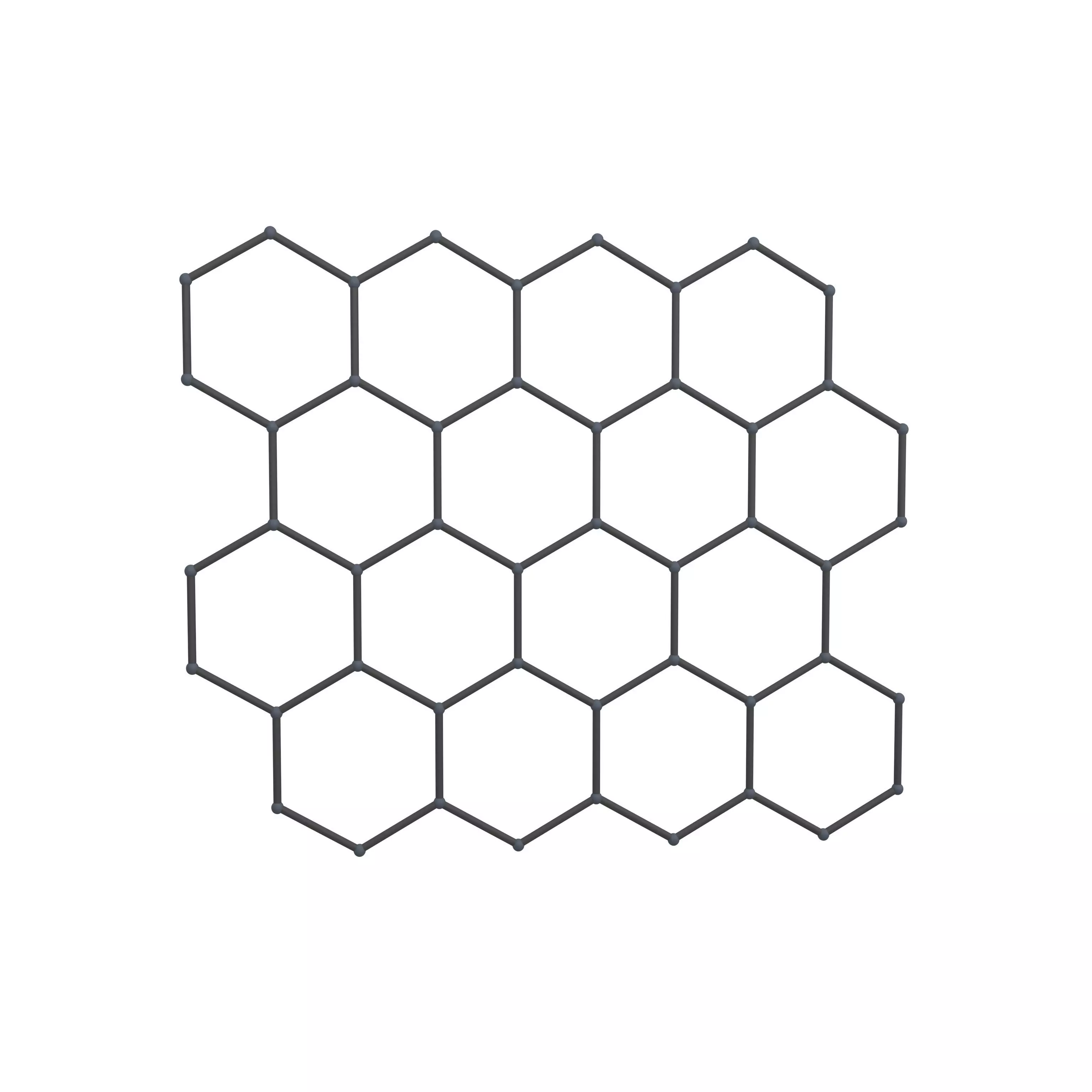 Graphene v2 003 Low-poly 3D model_0