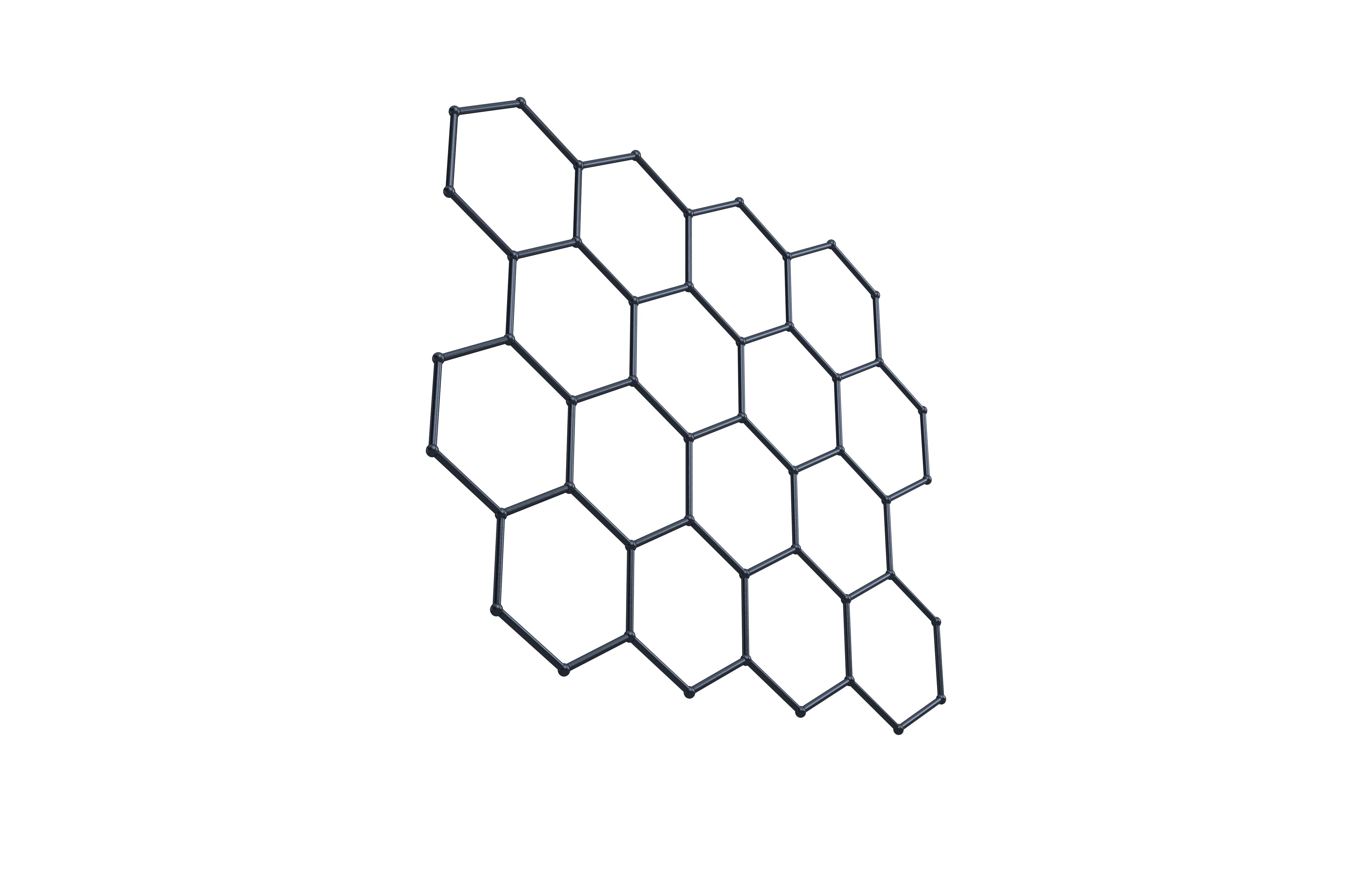 Graphene v2 005 Low-poly 3D model_3