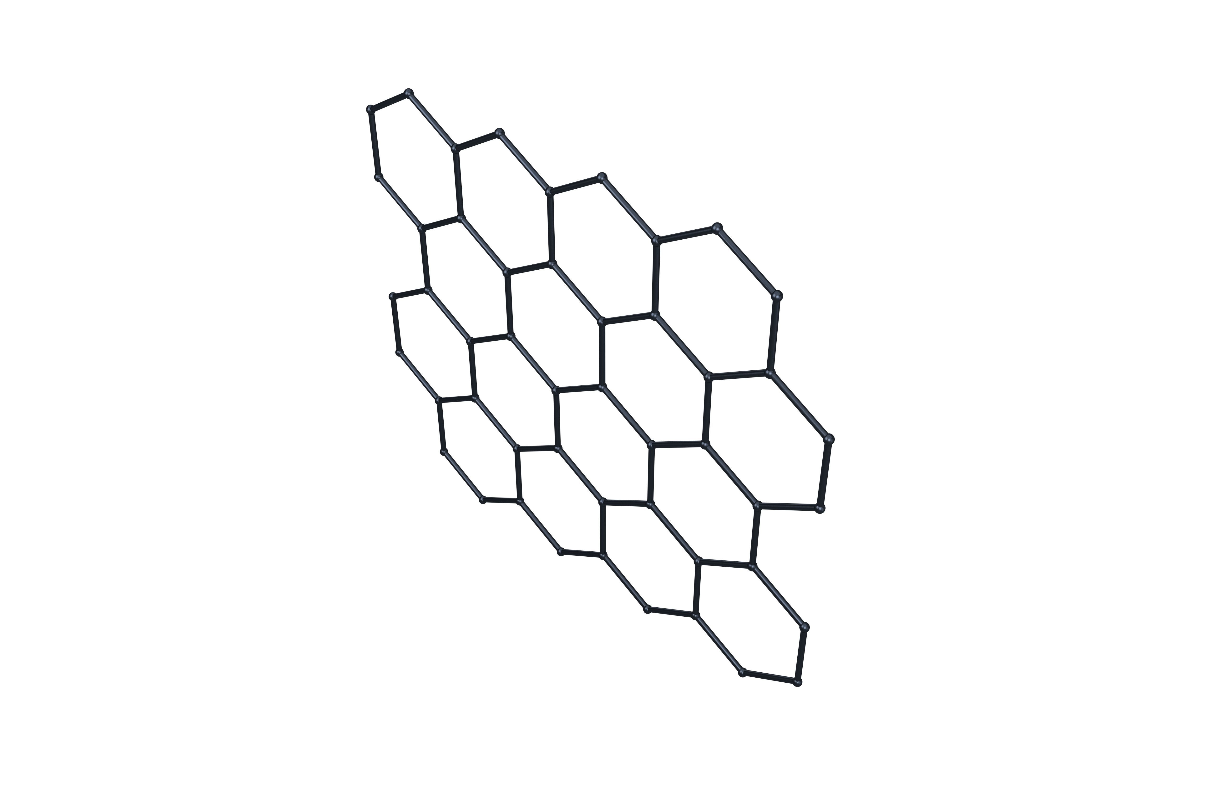 Graphene v2 005 Low-poly 3D model_2