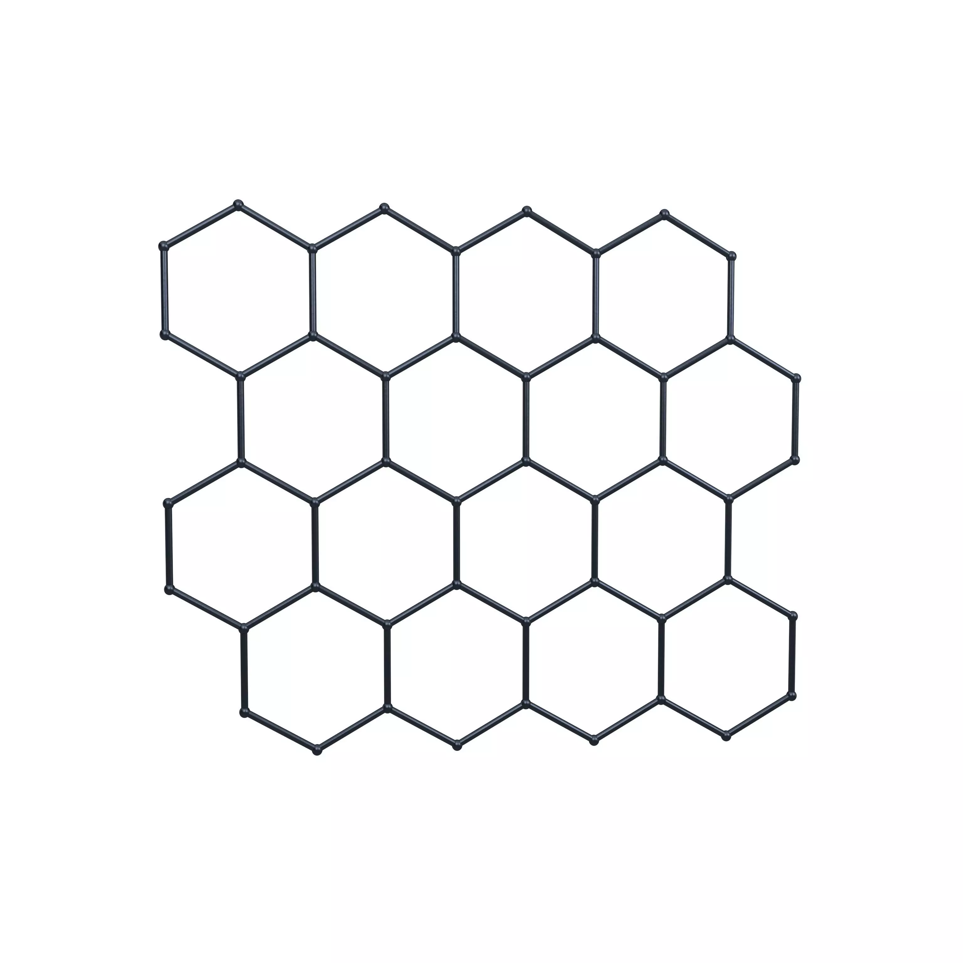 Graphene v2 005 Low-poly 3D model_0