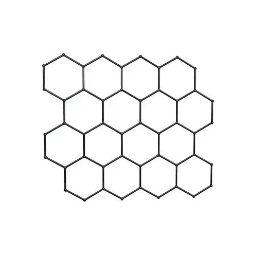 Graphene v2 005 Low-poly 3D model