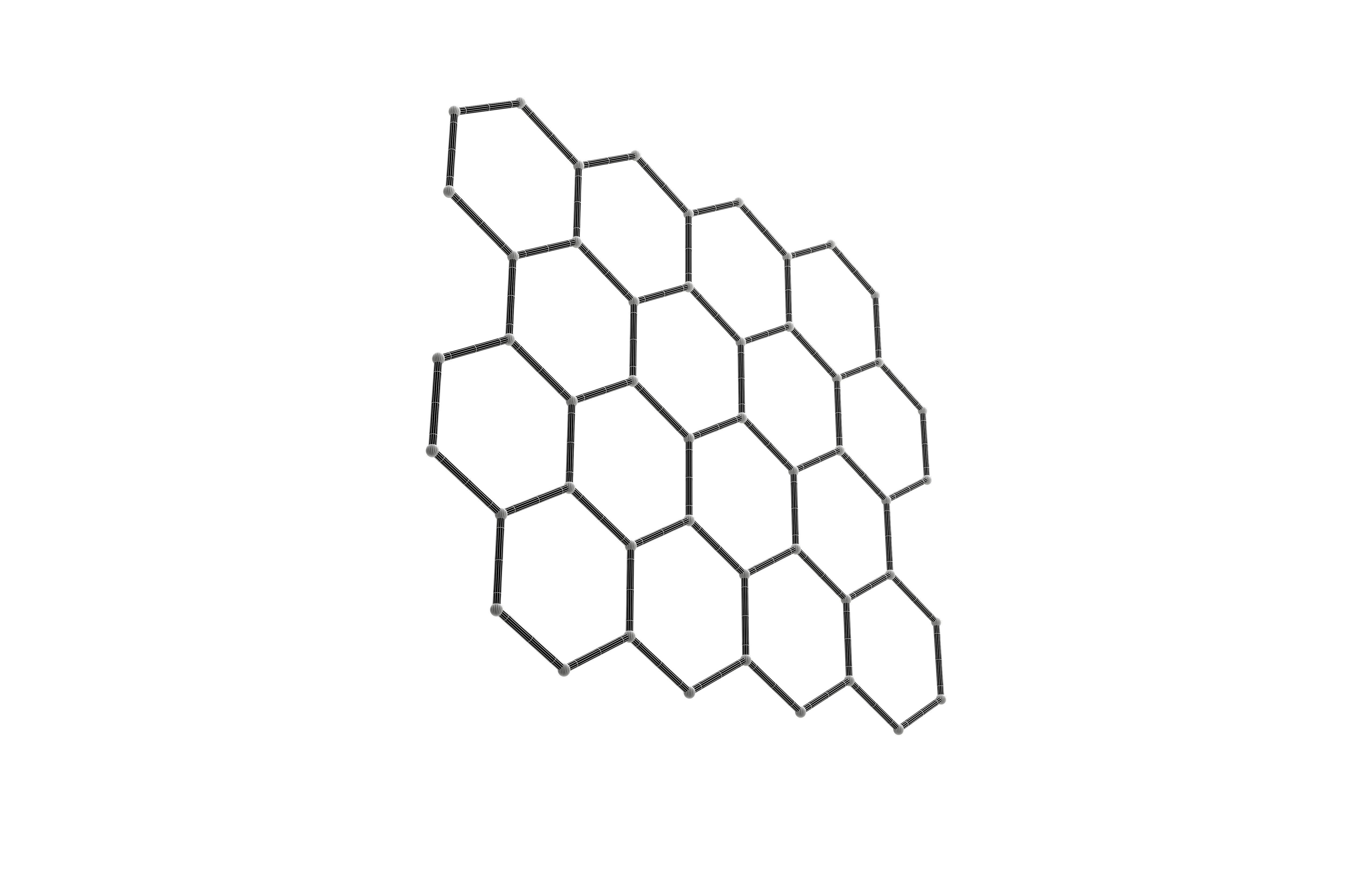 Graphene v2 005 Low-poly 3D model_7