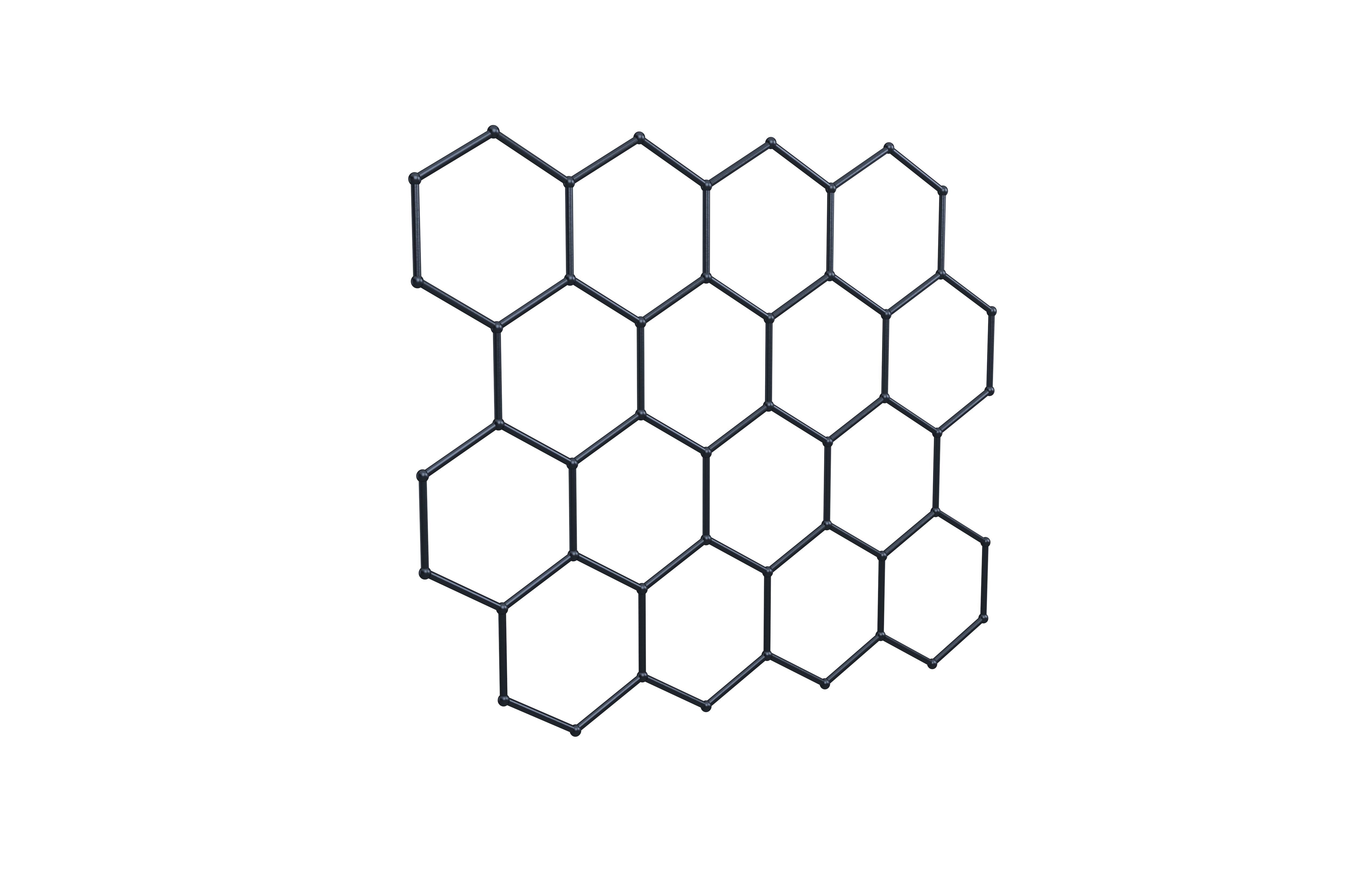 Graphene v2 005 Low-poly 3D model_1