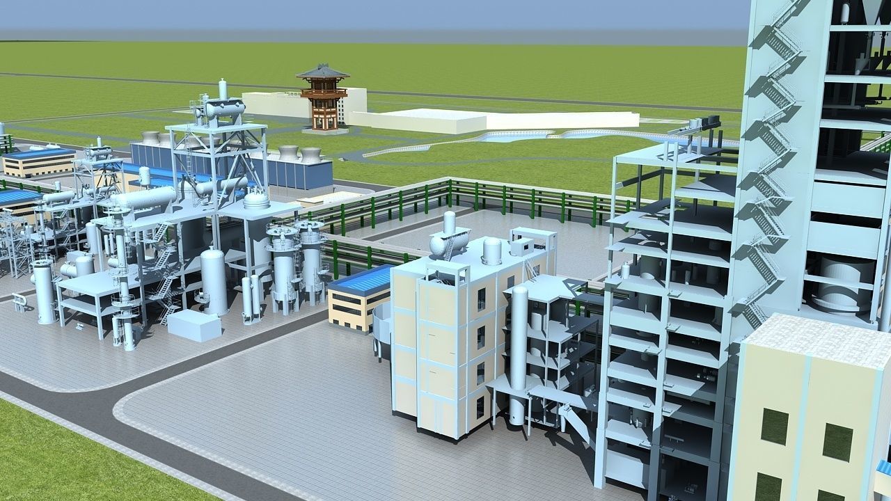 Factory 4 3D model_13