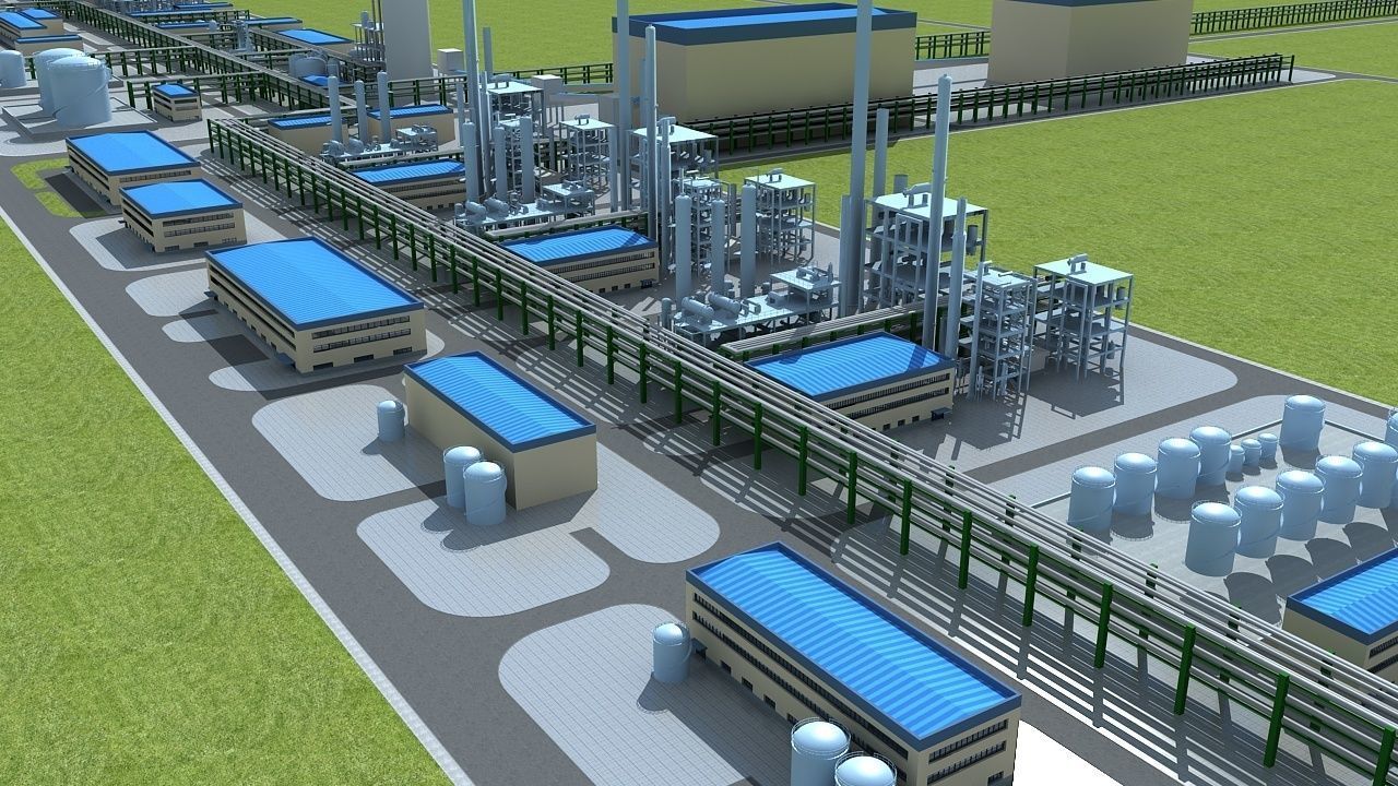 Factory 4 3D model_9