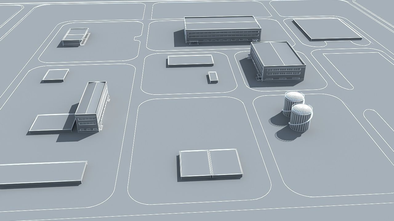 Factory 4 3D model_21
