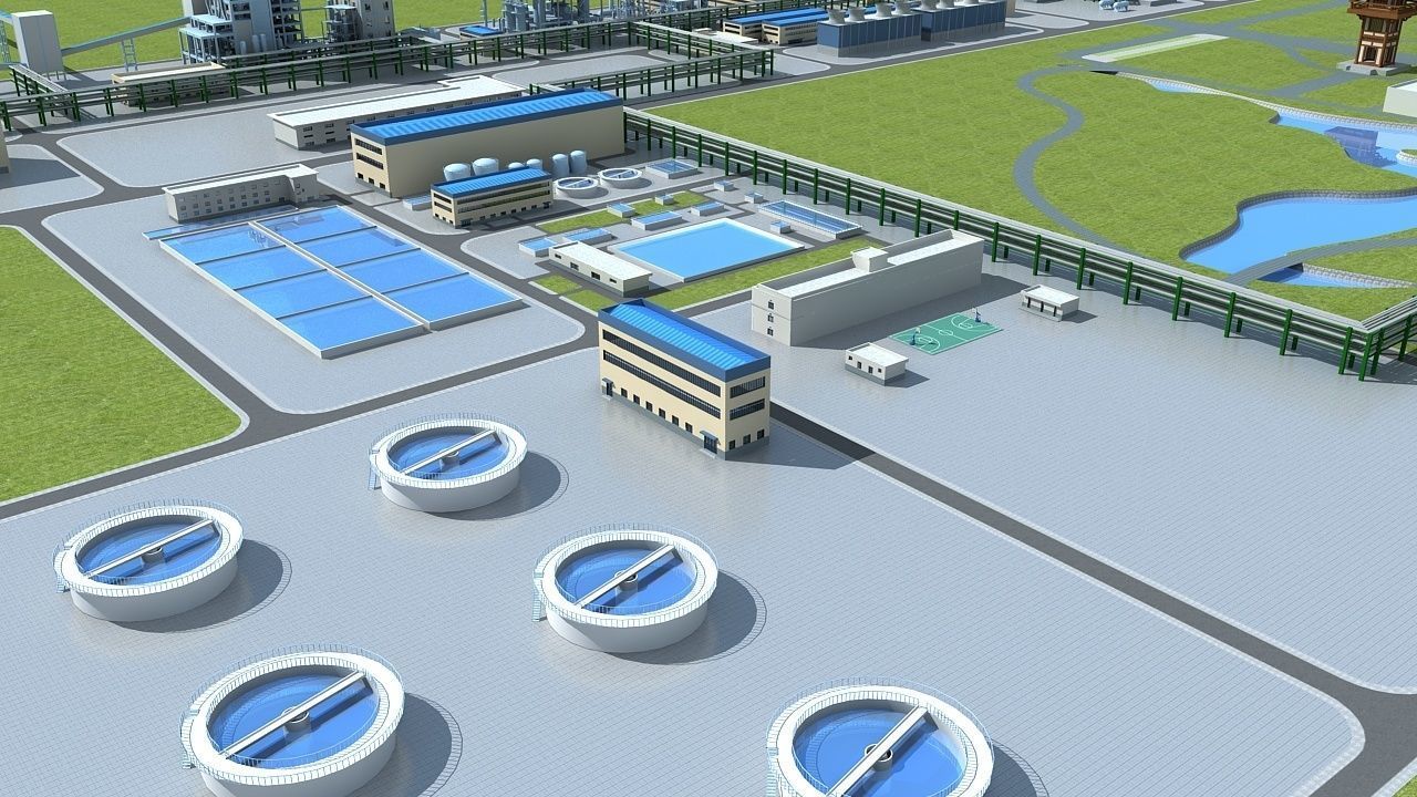 Factory 4 3D model_6