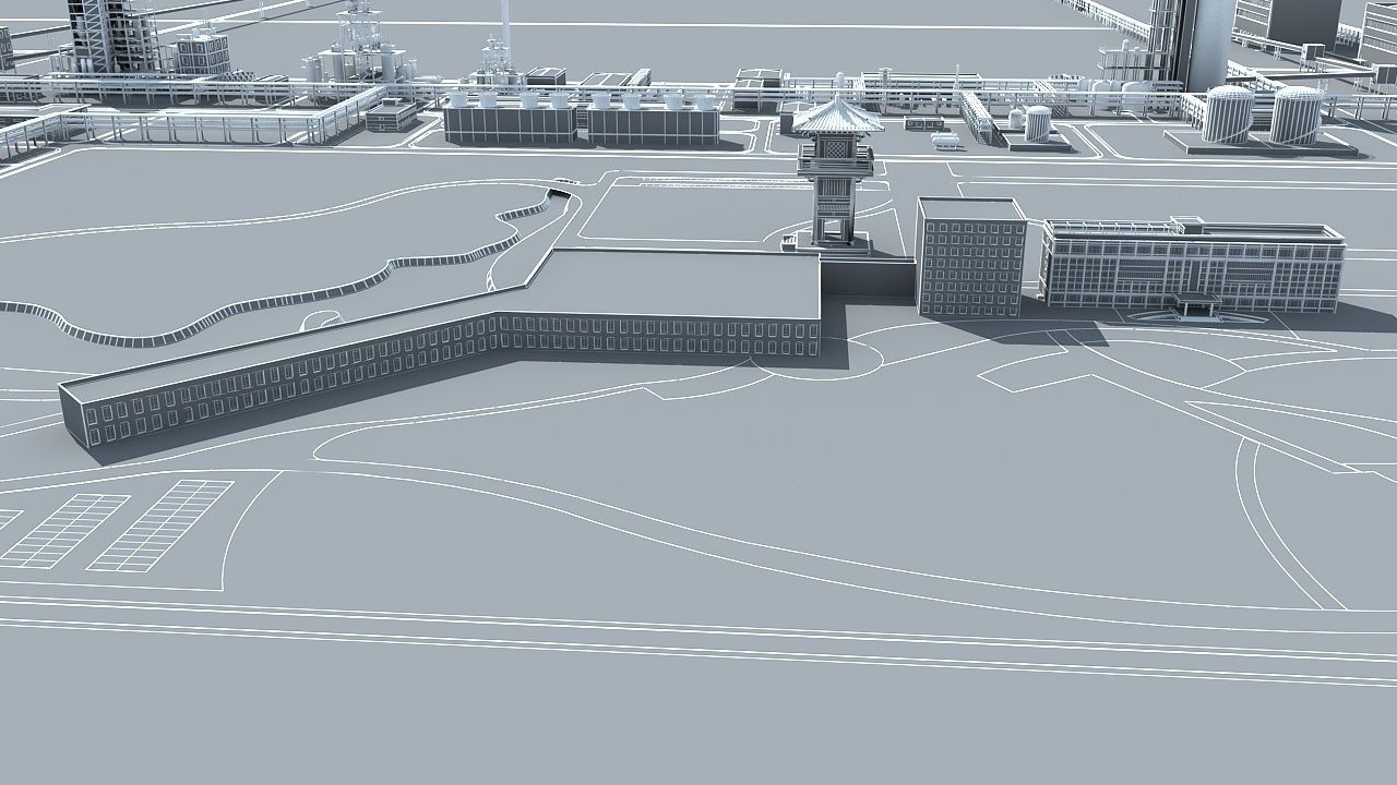 Factory 4 3D model_18