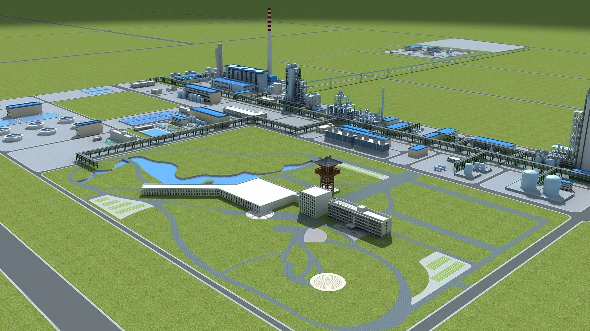 Factory 4 3D model_0