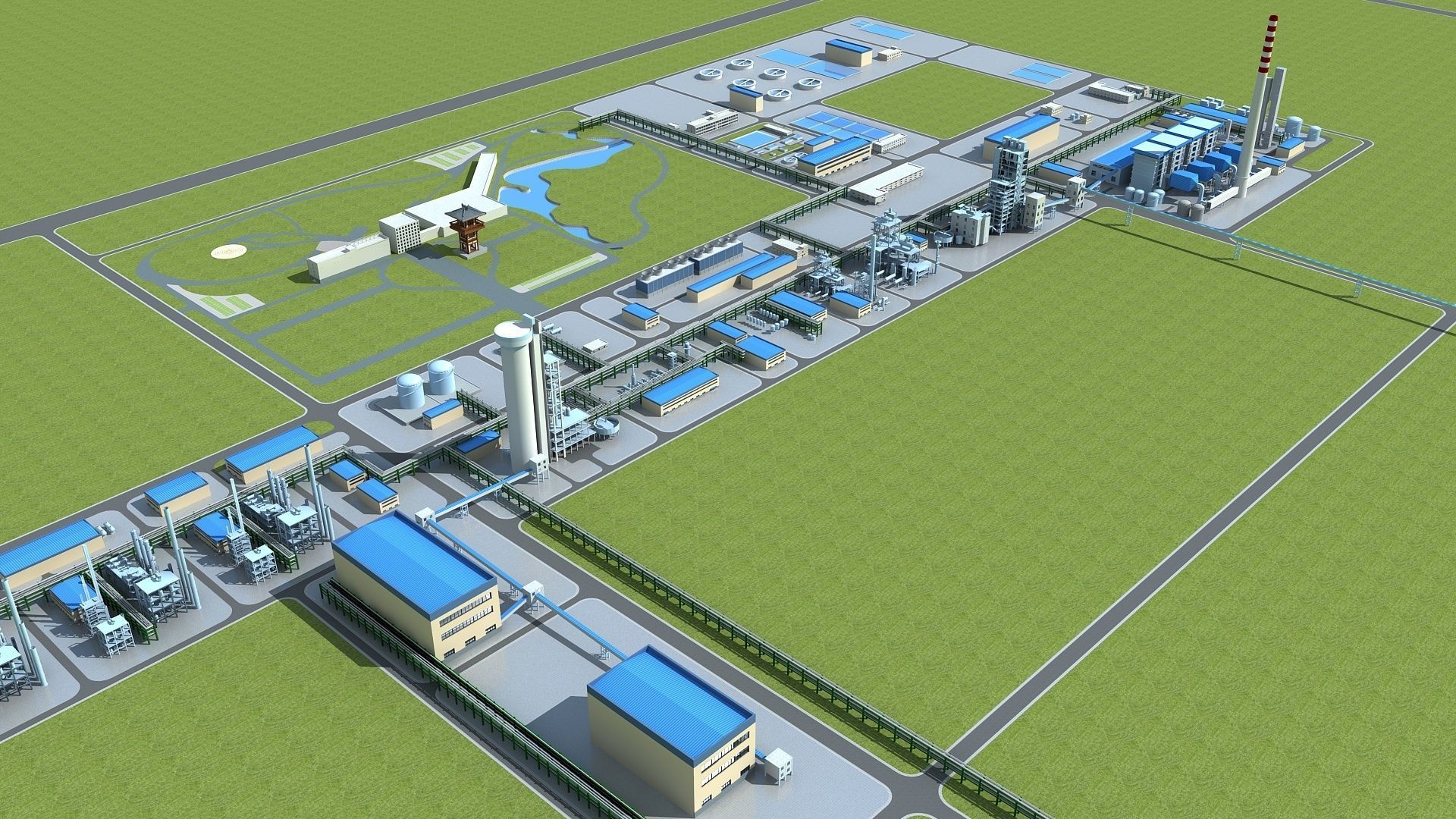 Factory 4 3D model_4