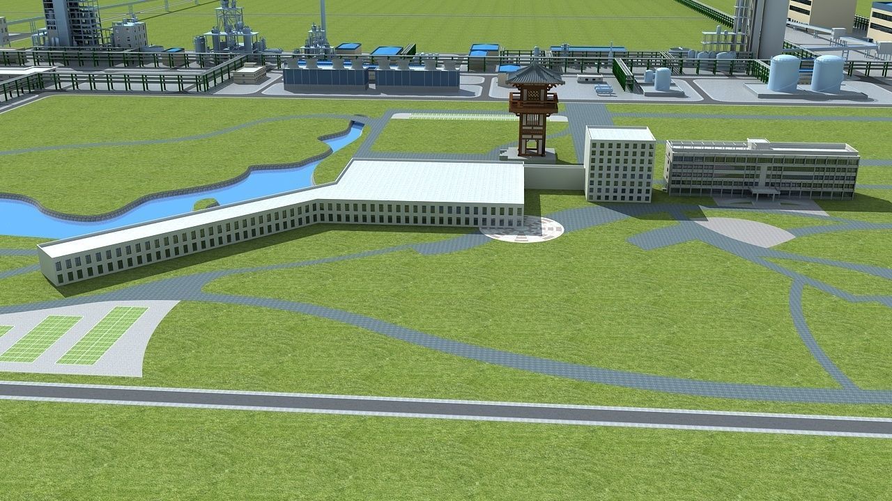 Factory 4 3D model_8