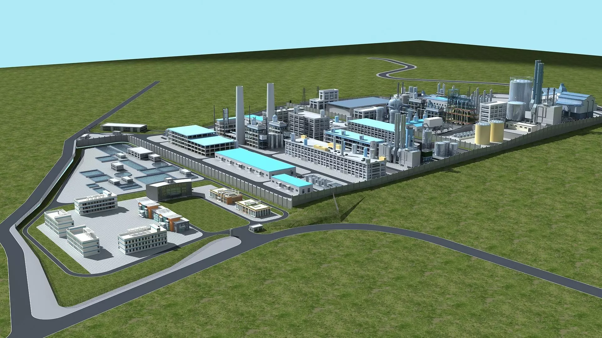 Factory 5 3D model