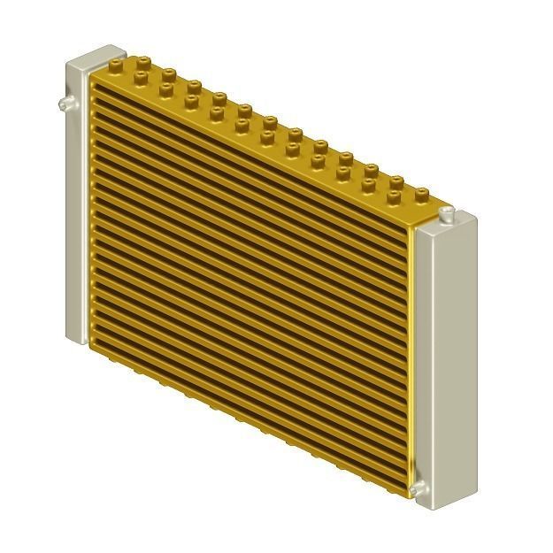 Toddler Radiator Toy 3D model_1