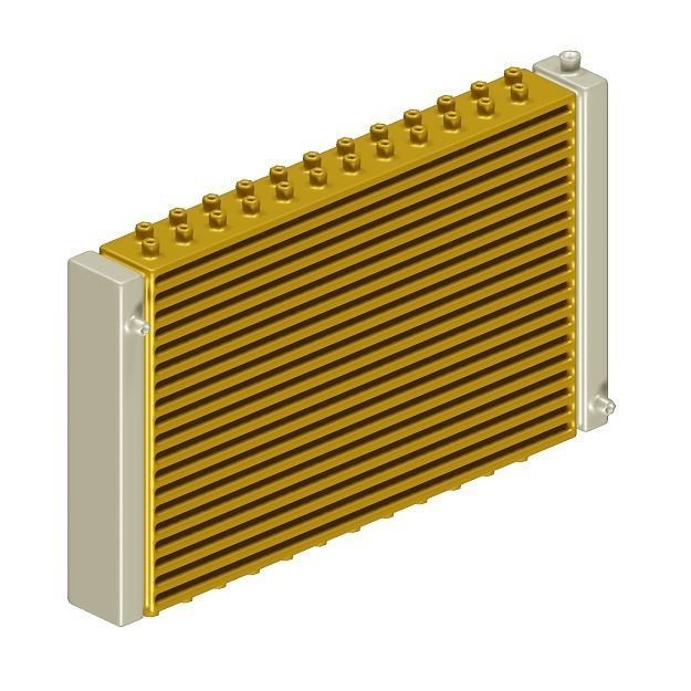 Toddler Radiator Toy 3D model_2