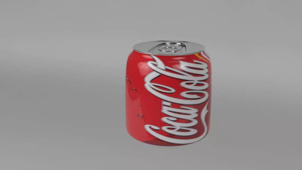3D Soda Can Free low-poly 3D model