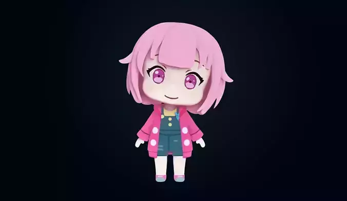 Emu Chibi 3D print model
