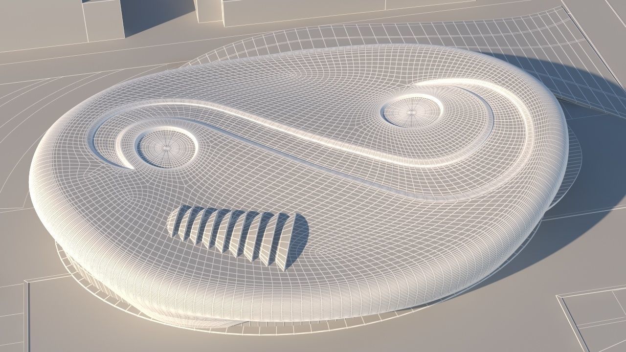 Stadium 5 3D model_15