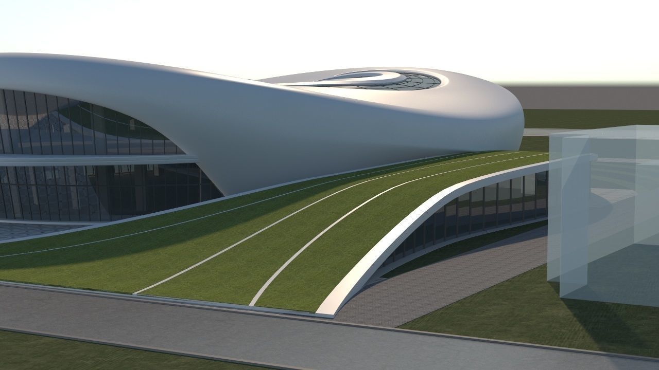 Stadium 5 3D model_7