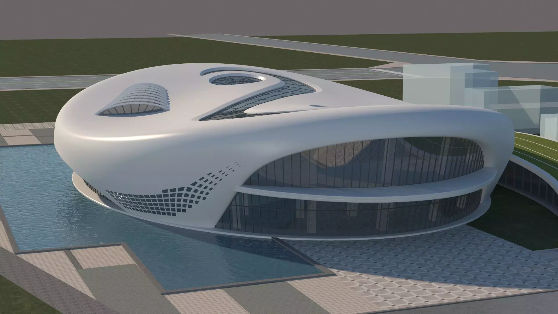 Stadium 5 3D model_0