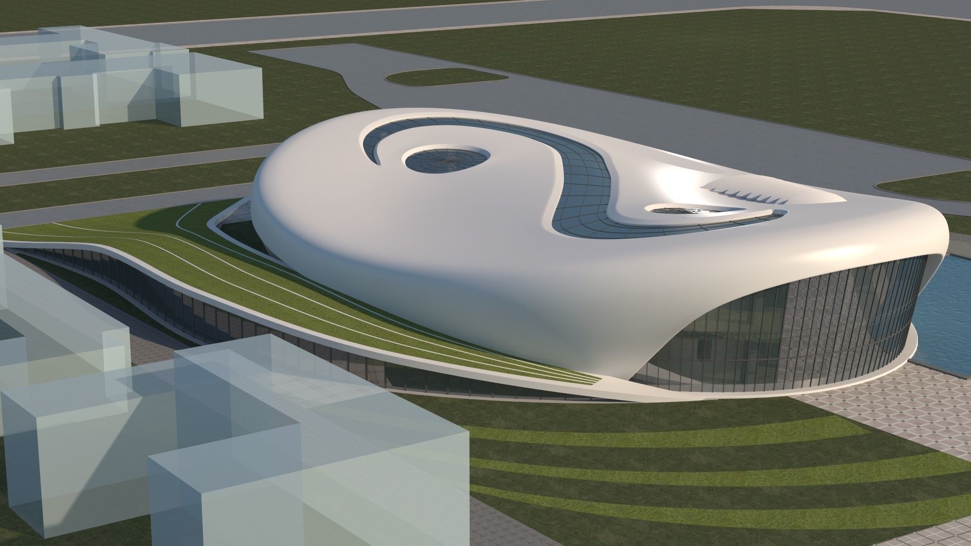Stadium 5 3D model_3