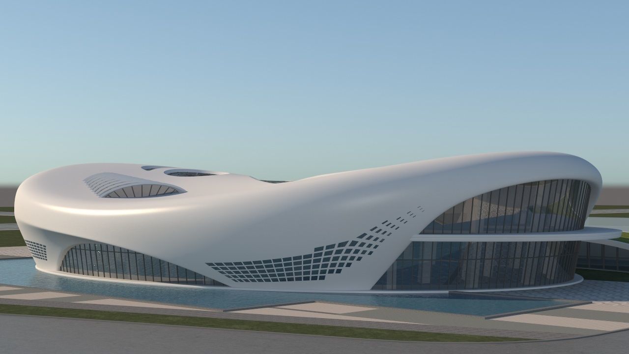 Stadium 5 3D model_1