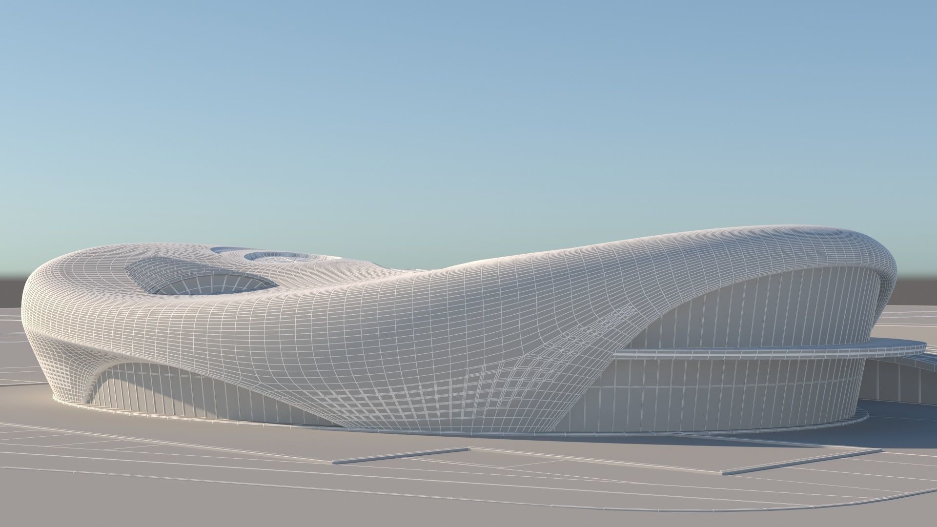 Stadium 5 3D model_12