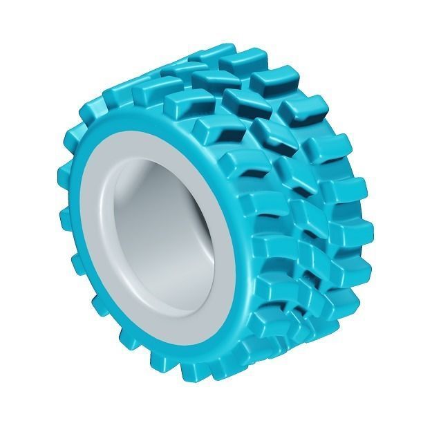 Toddler Tyre Toy 3D model_2